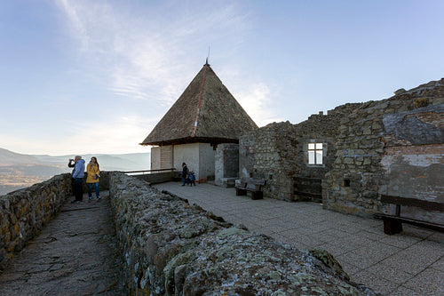 The Citadel castle of Visegrád