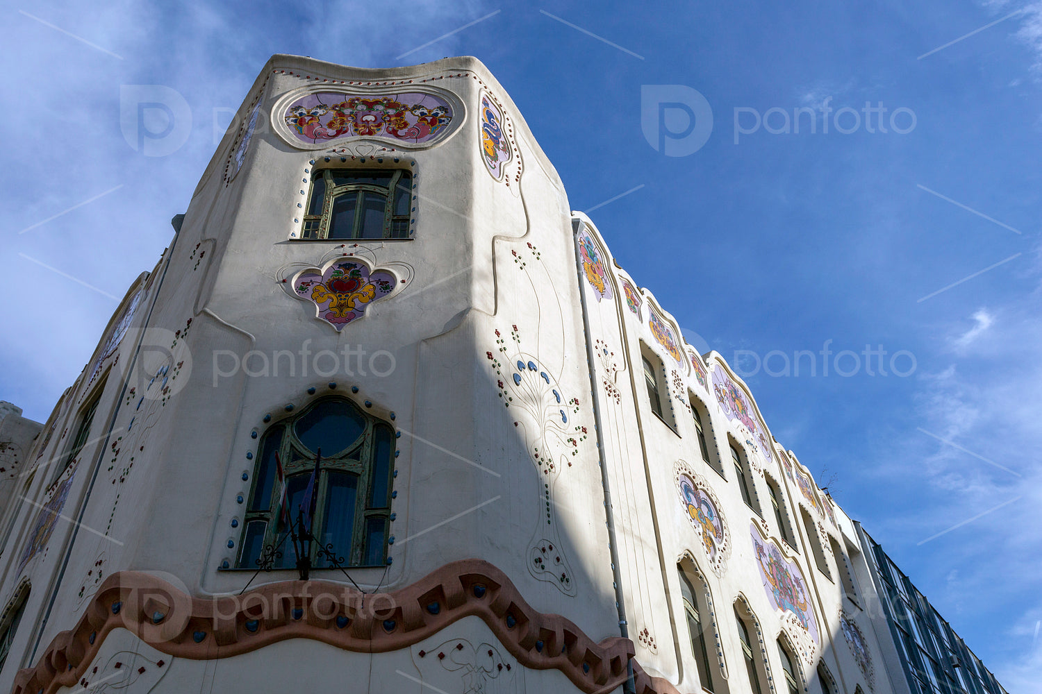 Cifrapalota building in Kecskemet, Hungary