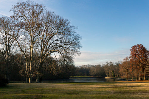 Garden of the Brunszvik palace in Martonvásár