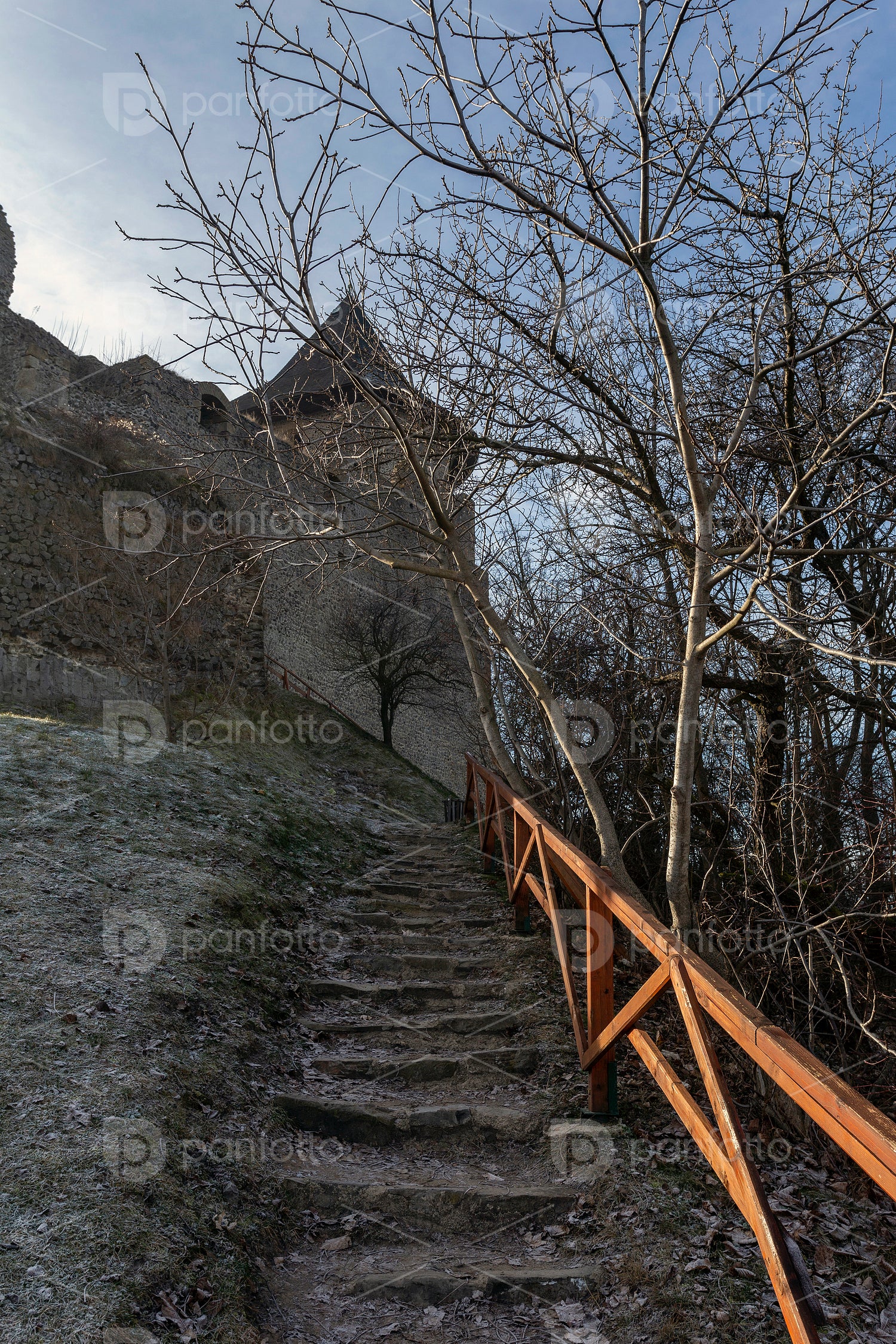Castle of Somoskő on the border of Hungary and Slovakia