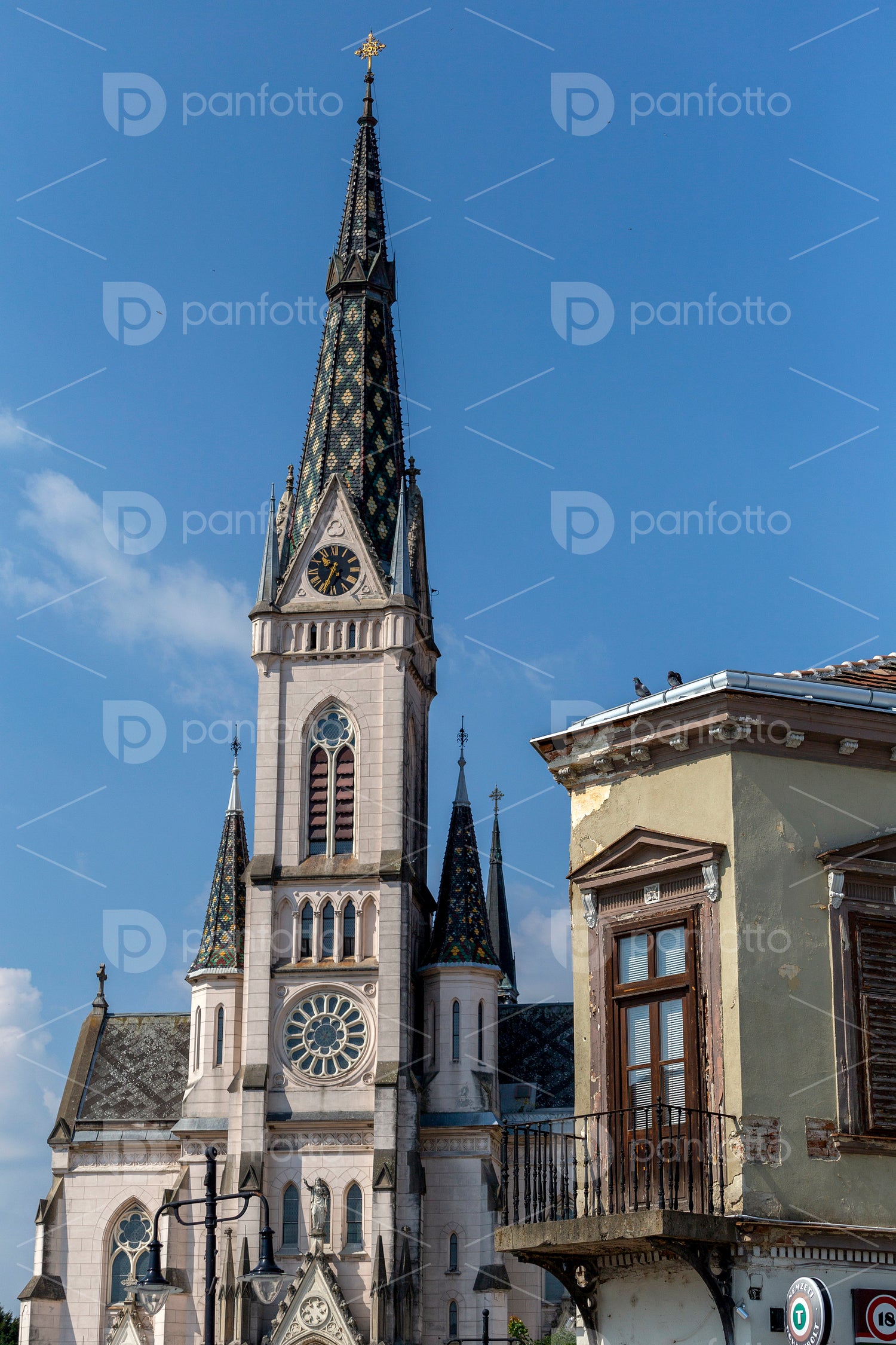 Sacred Heart Church in Koszeg, Hungary