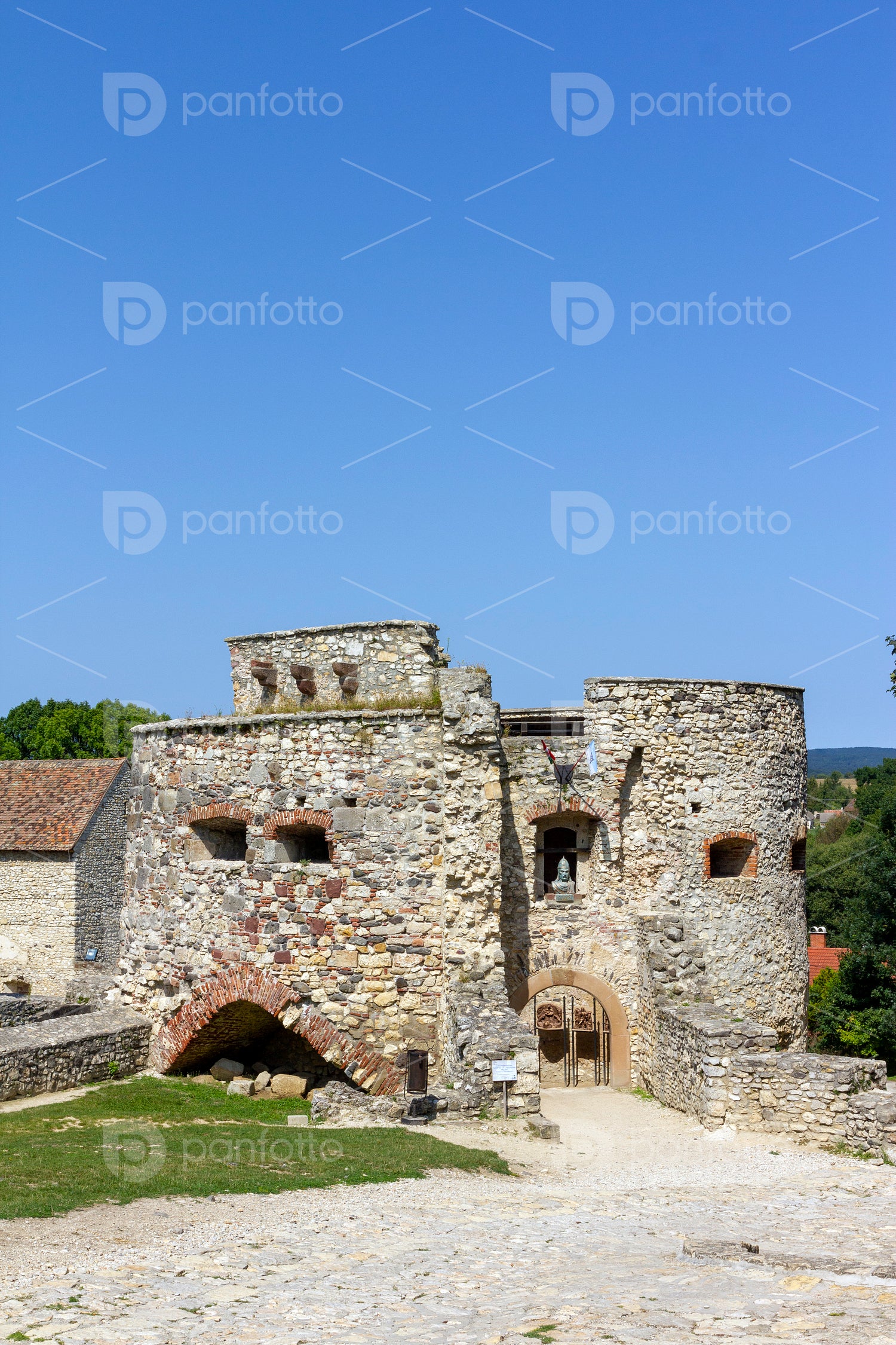 Kinizsi castle in Nagyvázsony