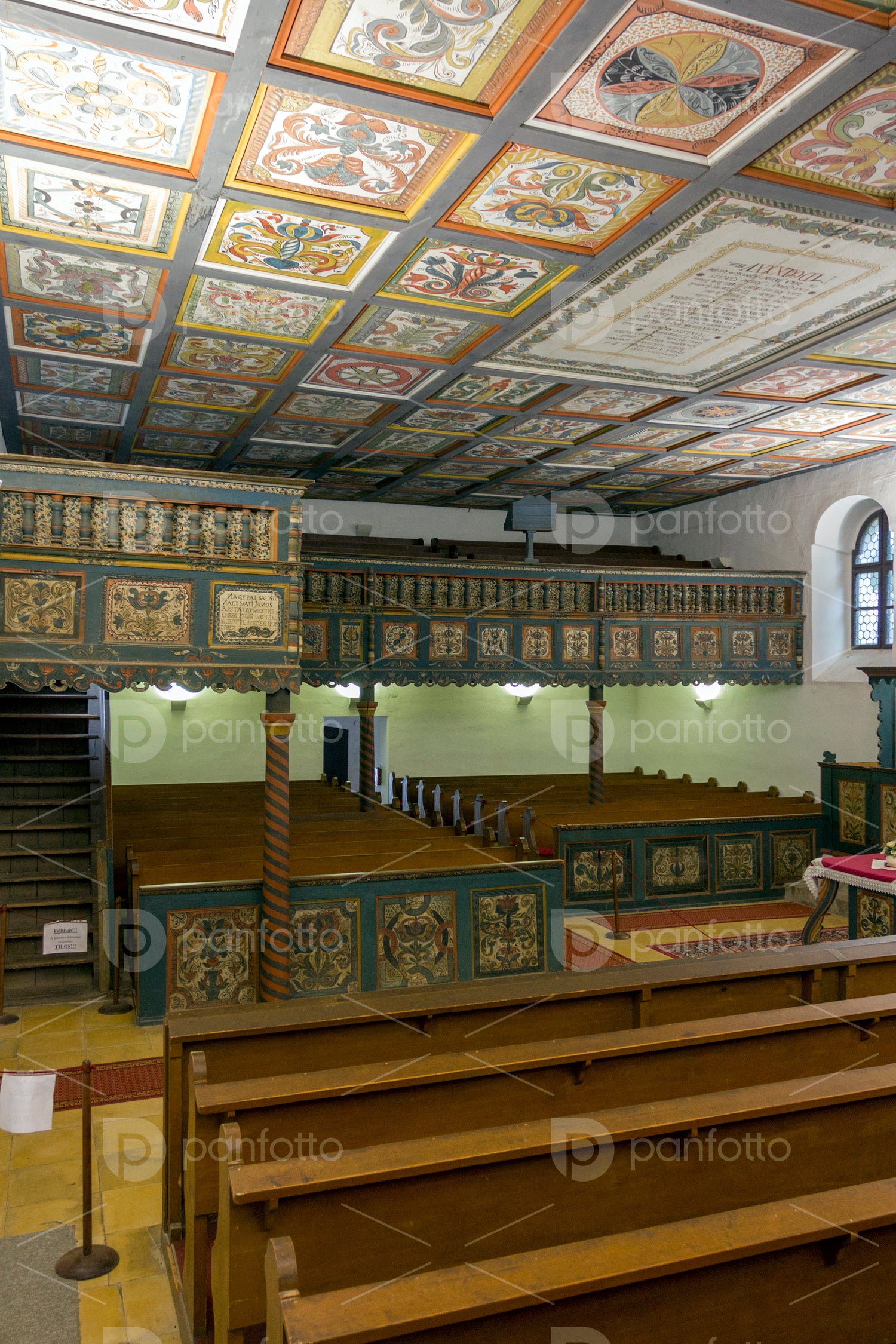 Cassette ceiling in Szenna