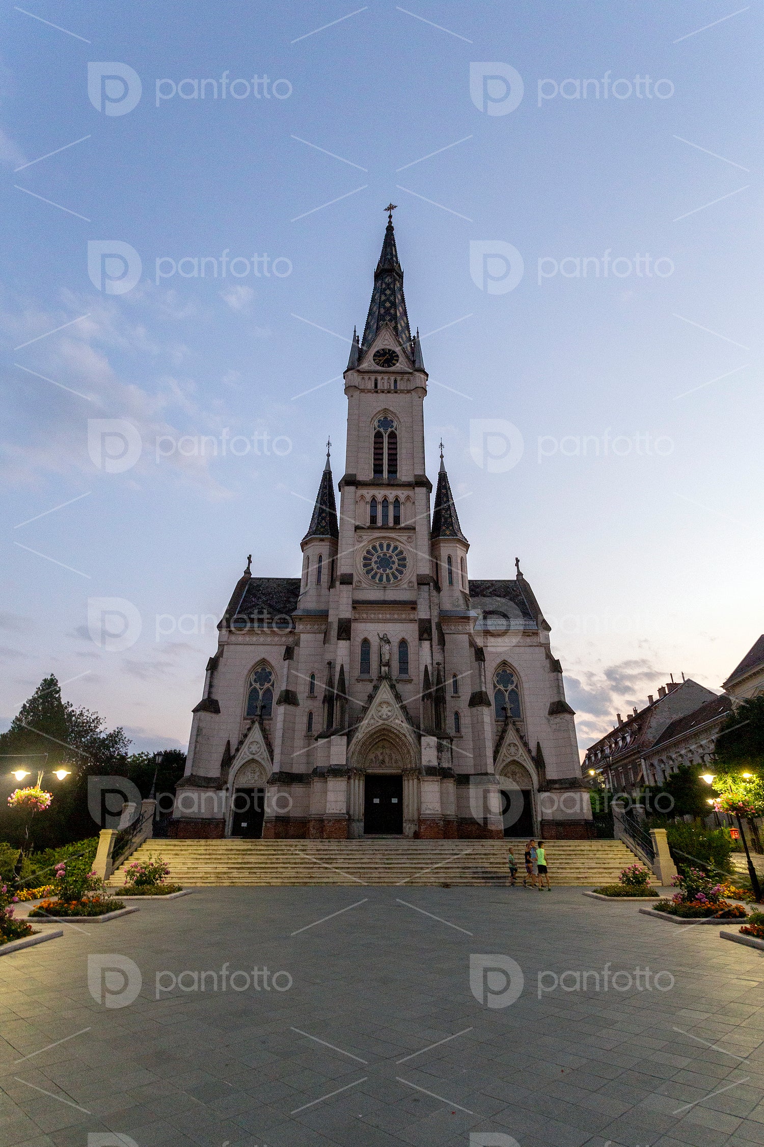Sacred Heart Church in Koszeg, Hungary