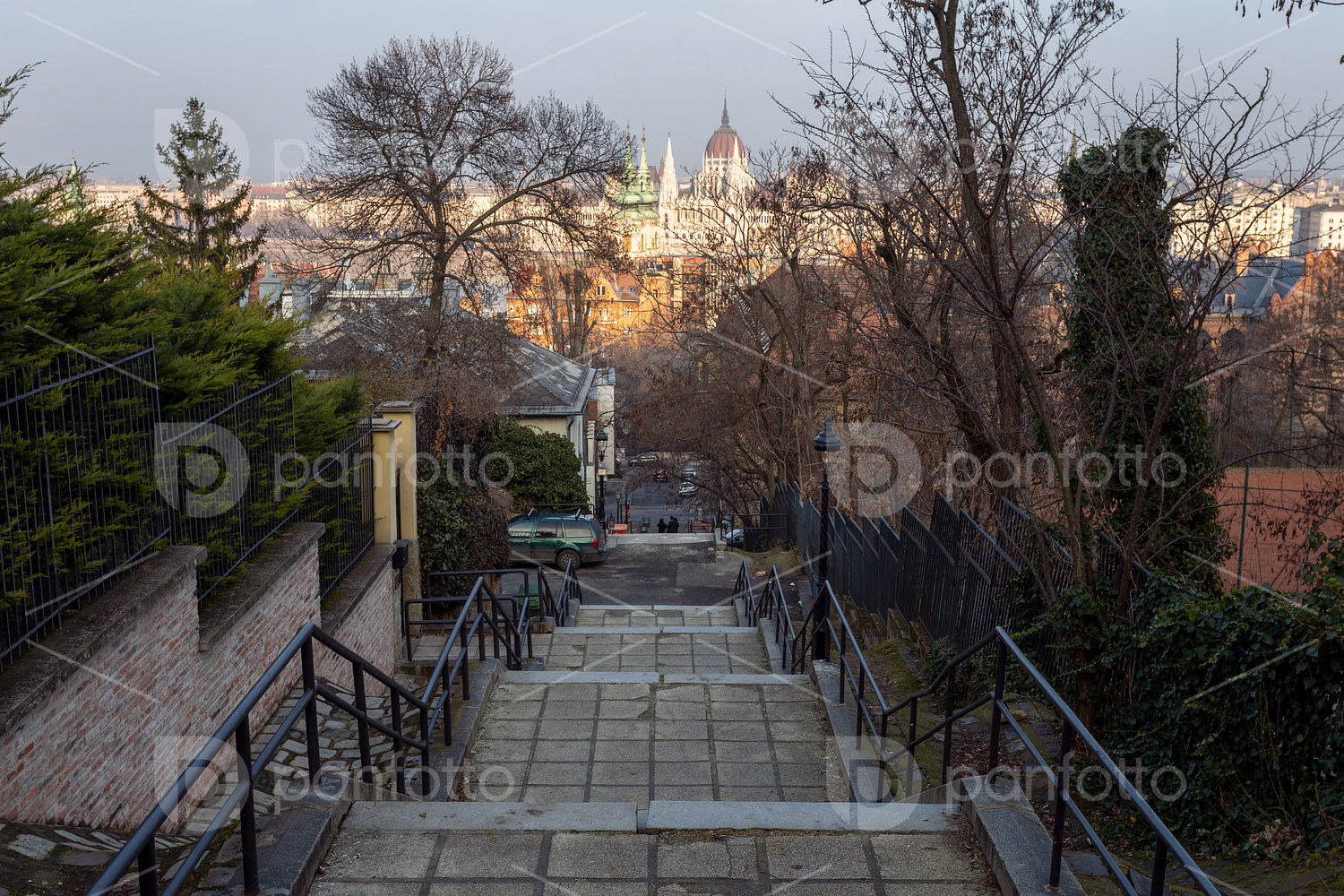 Hungarian Parliament Building in Budapest