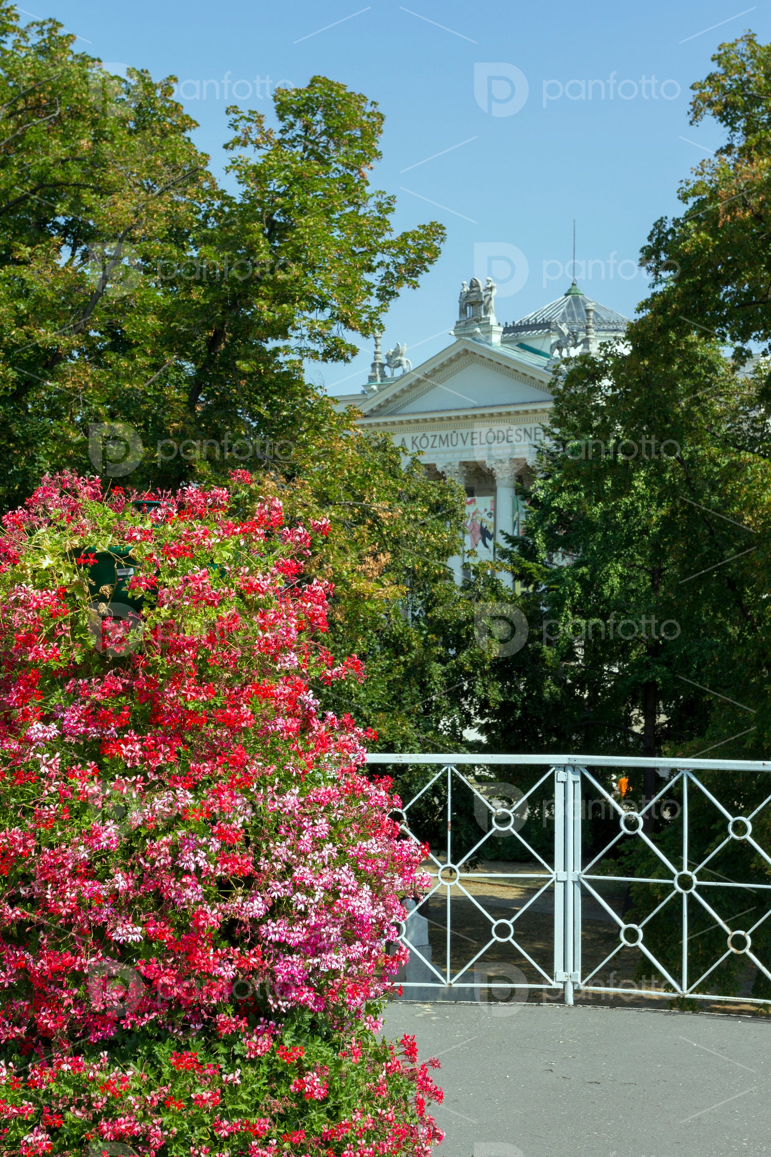 Museum park in Szeged
