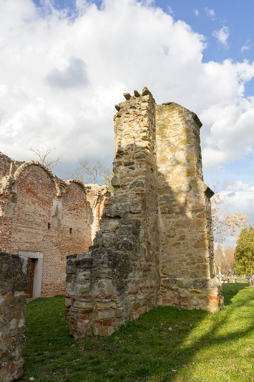 Ruin church in Radpuszta