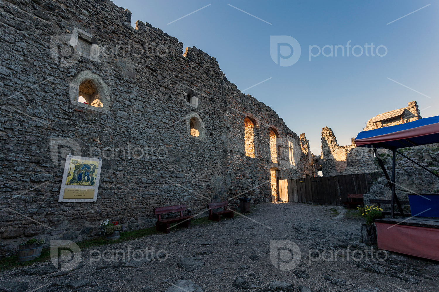 The Citadel castle of Visegrád
