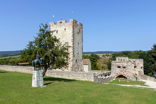 Kinizsi castle in Nagyvázsony