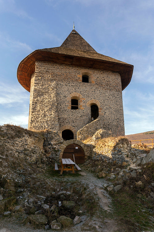 Castle of Somoskő on the border of Hungary and Slovakia