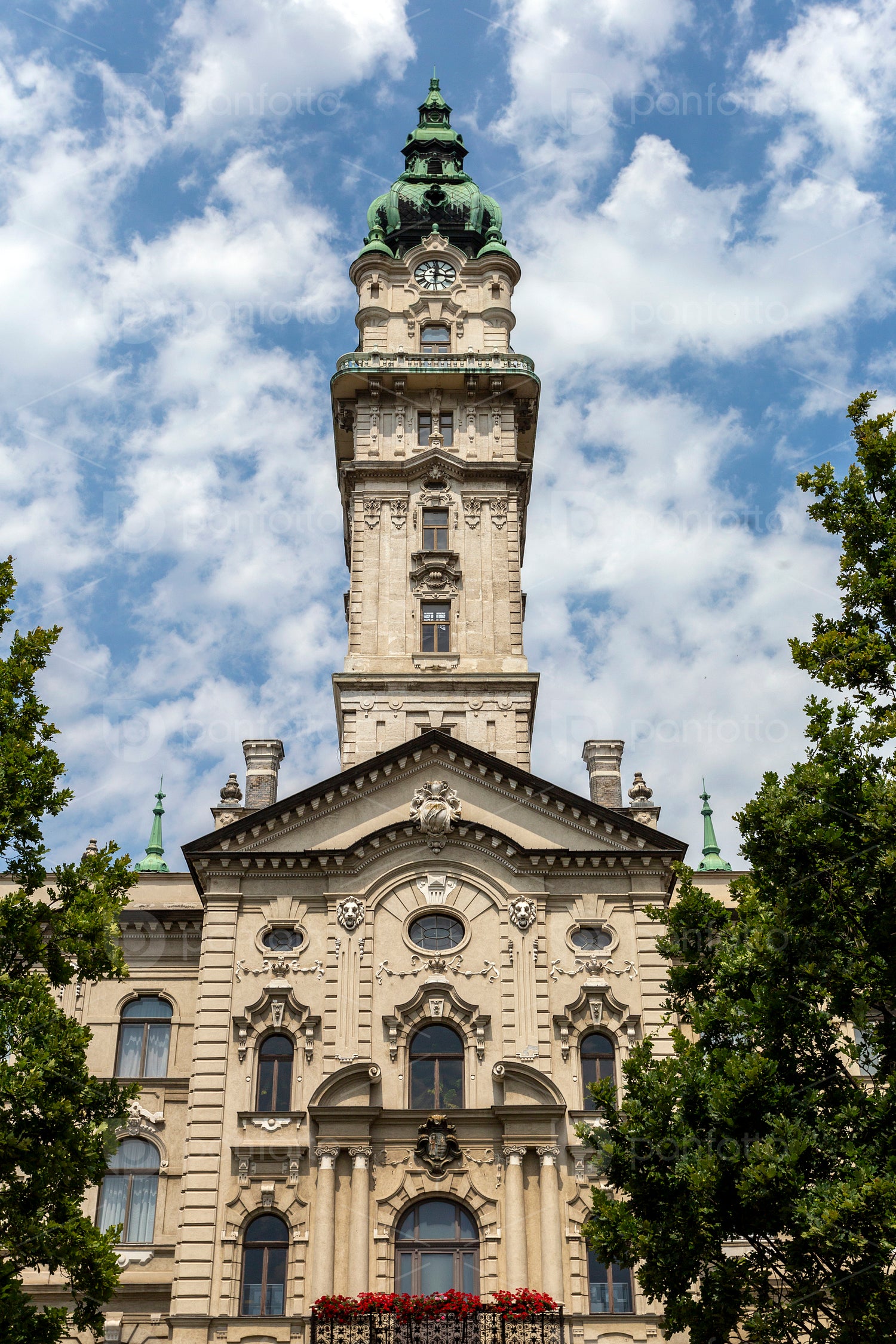 Town hall of Gyor, Hungary