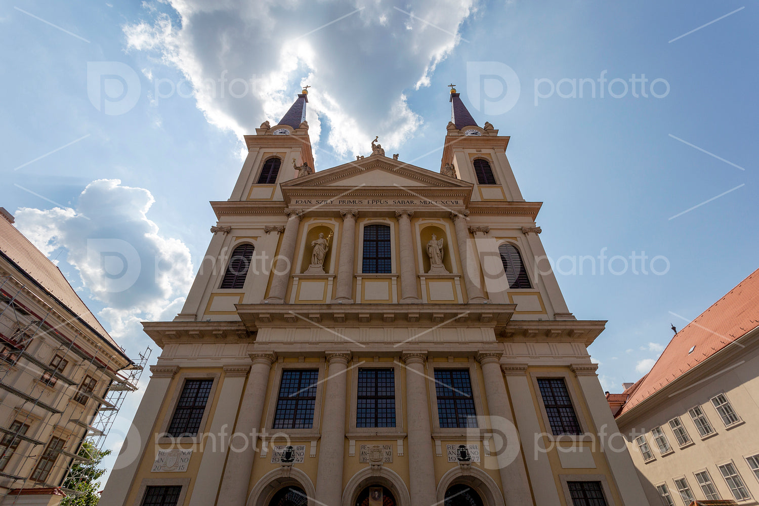 Szombathely Cathedral in Hungary