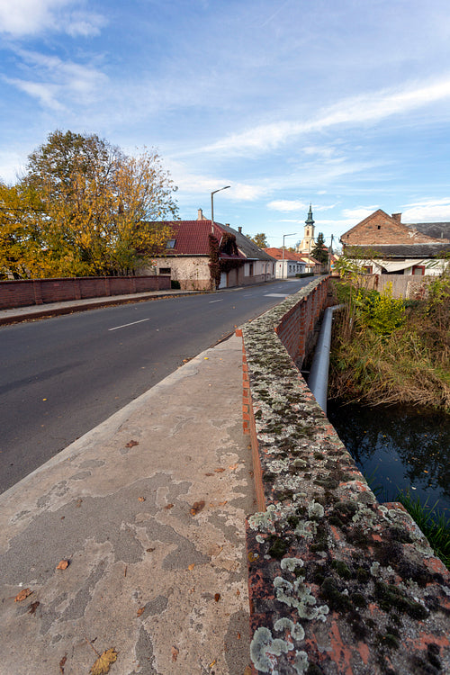 Bridge on a channel in Gyula