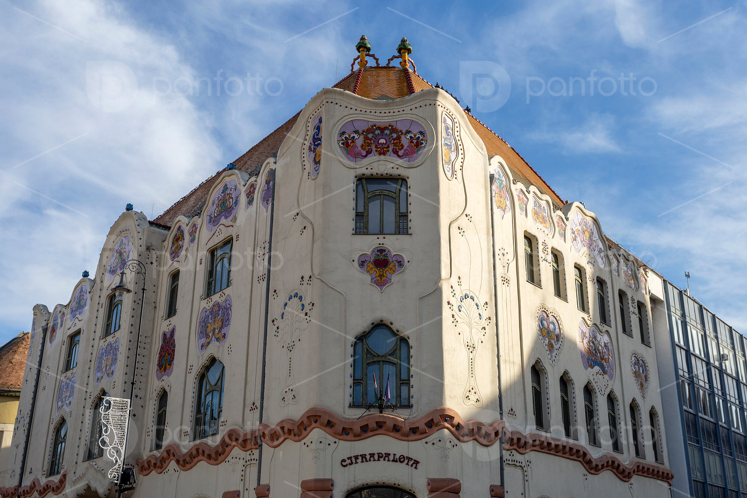 Cifrapalota building in Kecskemet, Hungary