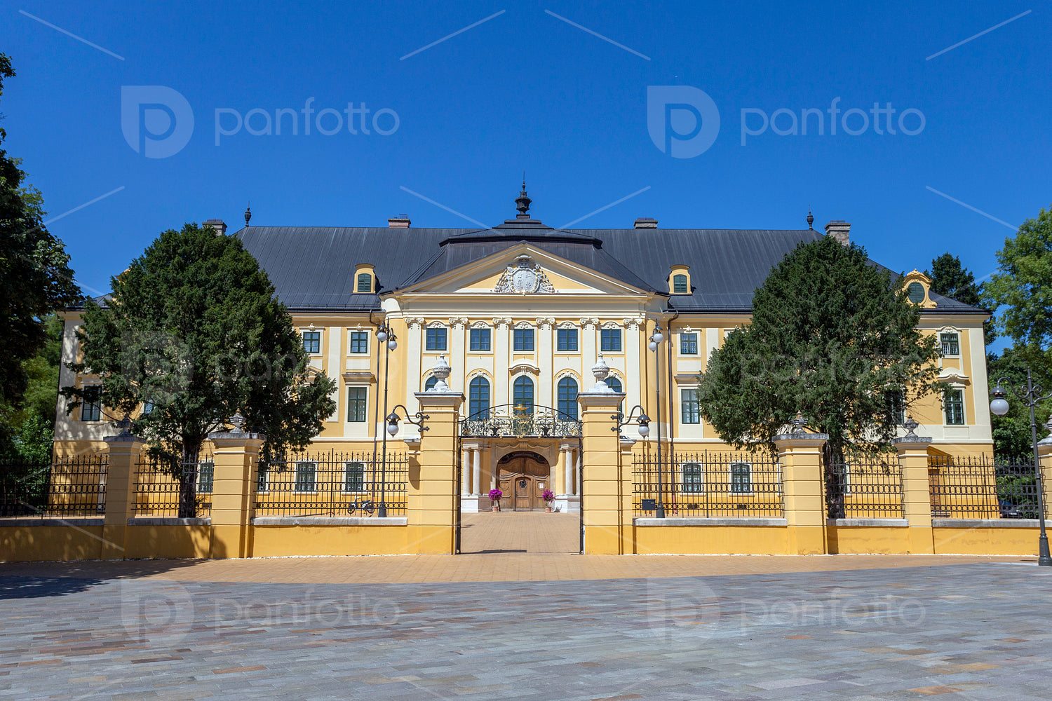 The Archiepiscopal Palace in Kalocsa, Hungary