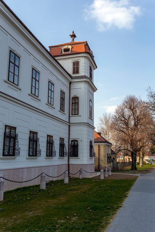 Esterhazy palace in Tata, Hungary