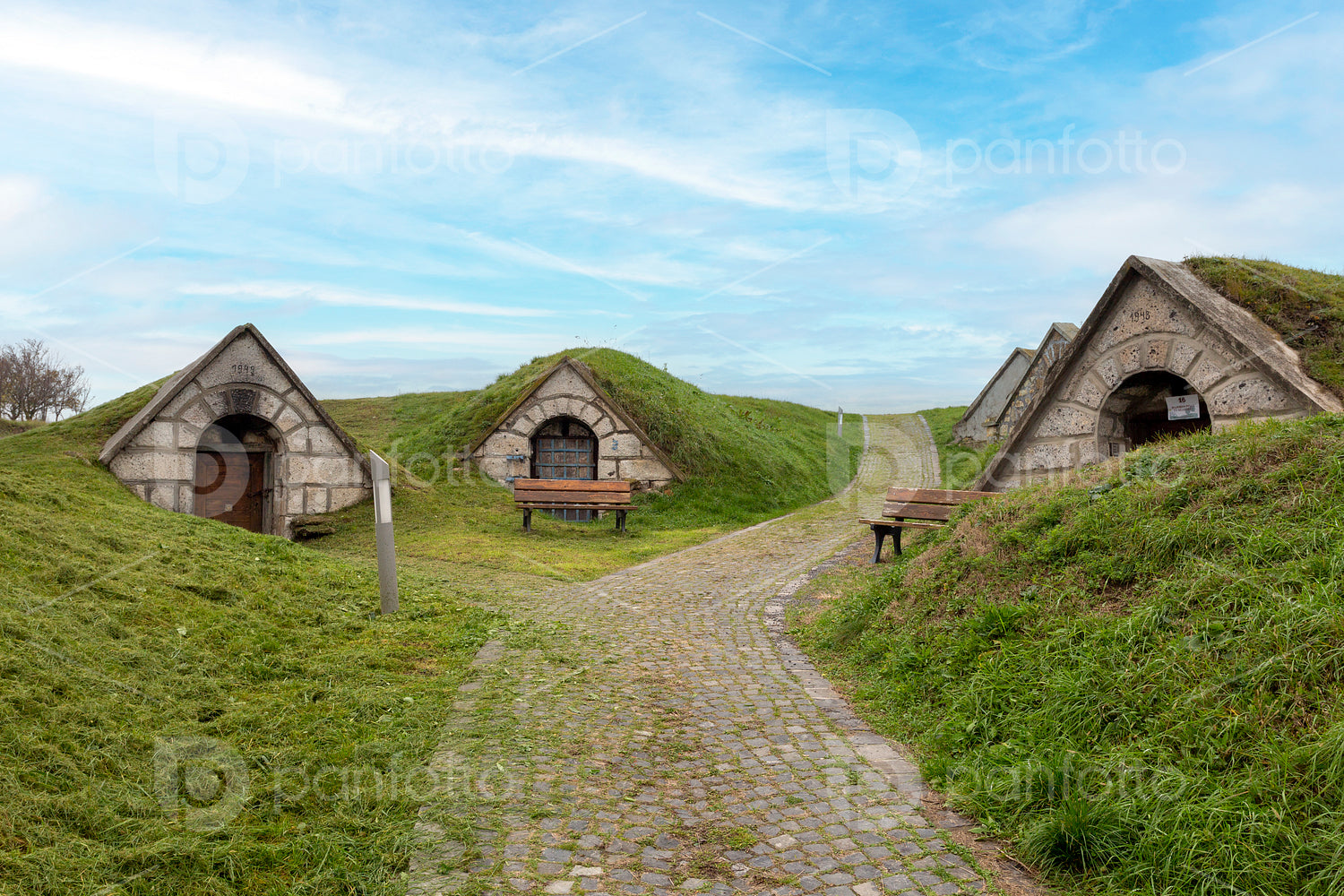 Wine cellars in Hercegkút