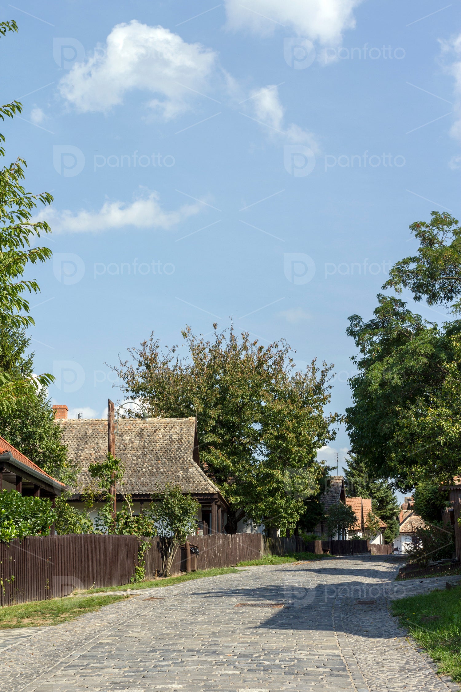 Village houses in Holloko