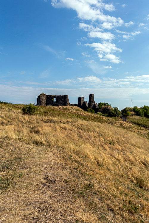 Ruins of the castle of Csobánc