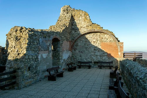 The Citadel castle of Visegrád