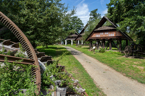 Open air museum in Zalaegerszeg