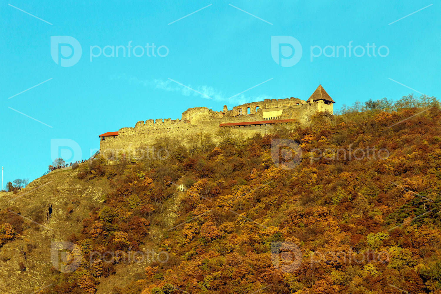 The Citadel castle of Visegrád