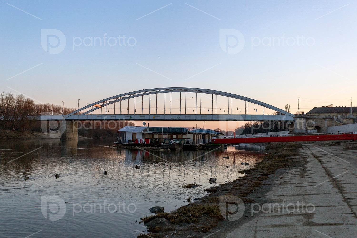 Belvárosi Bridge in Szeged
