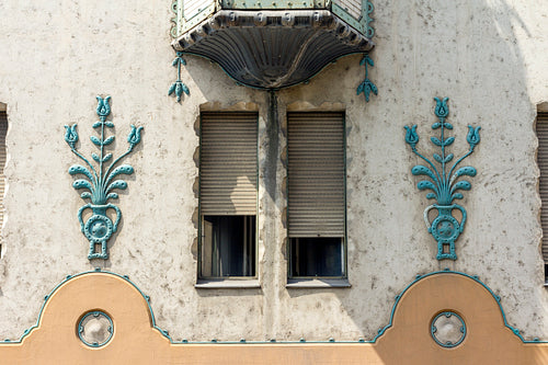 Art nouveau palace in Szeged
