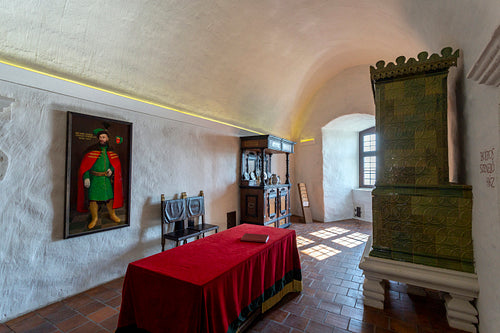 Interior of the castle of Füzér