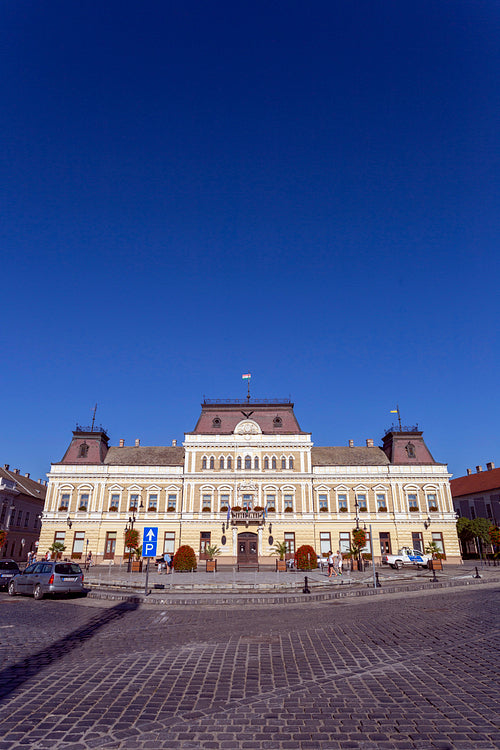 Town hall in Baja, Hungary