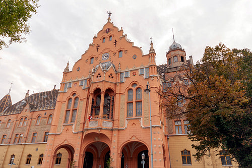 Secession style Town Hall in Kecskemet