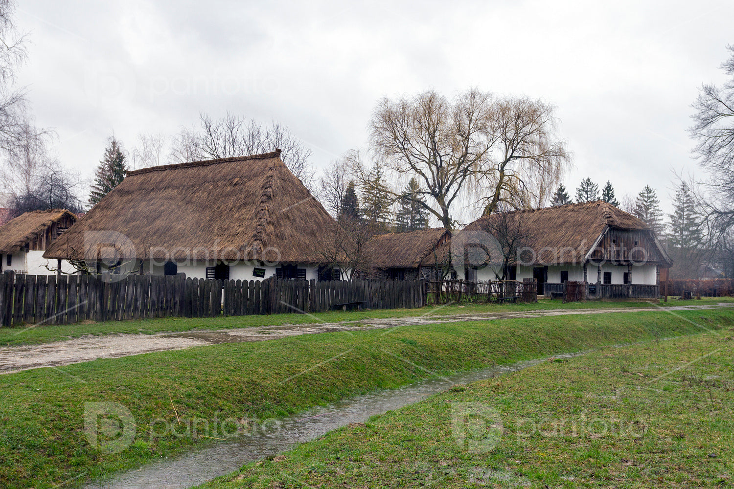 Museum village in Szenna