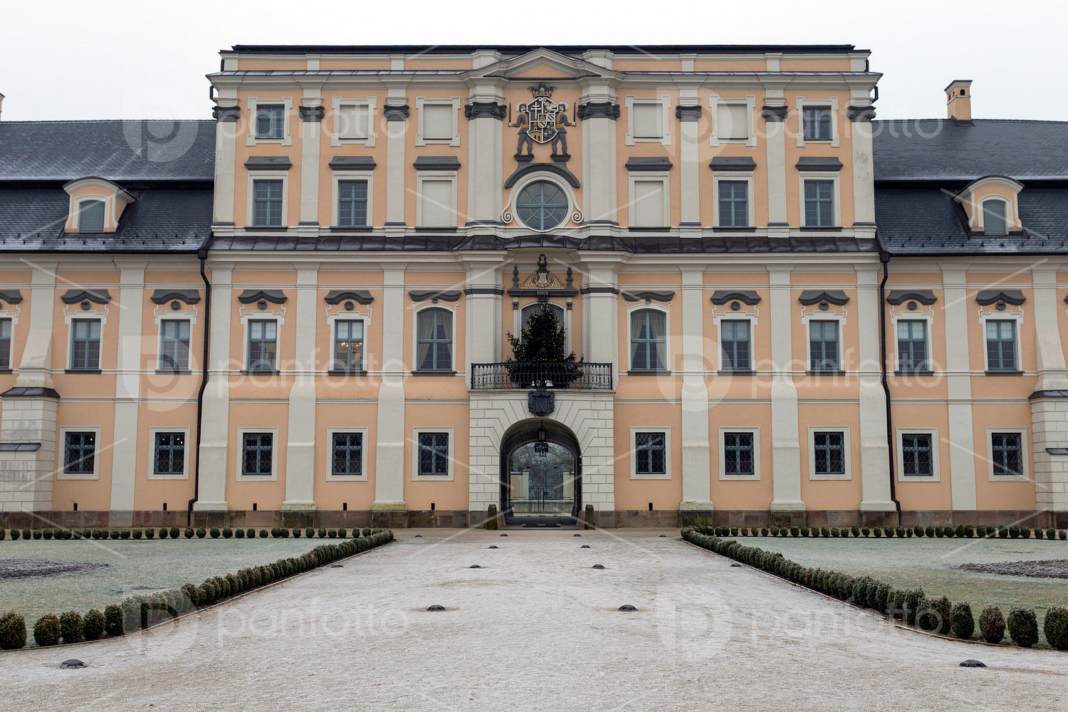 L'Huillier-Coburg Palace in Edeleny