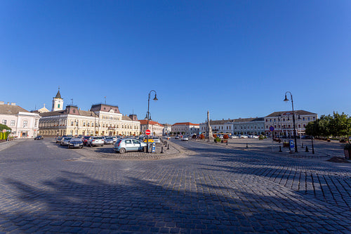 Town hall in Baja, Hungary