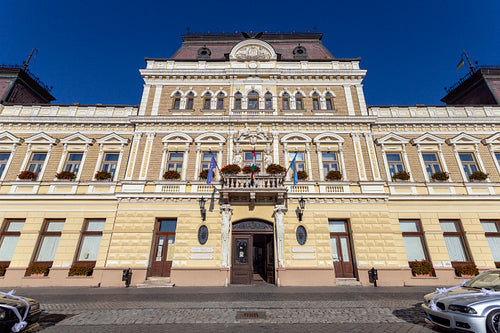 Town hall in Baja, Hungary