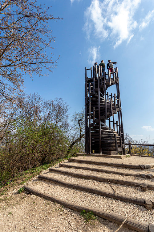 Makovecz Imre Lookout Tower near Budapest