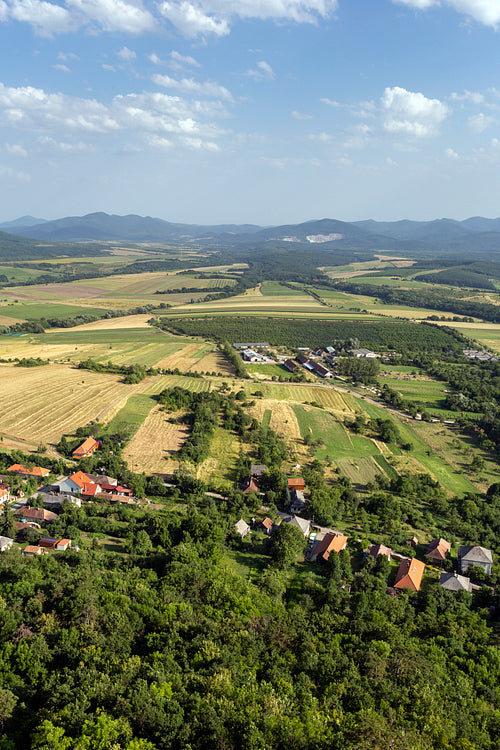View from the Castle of Füzér
