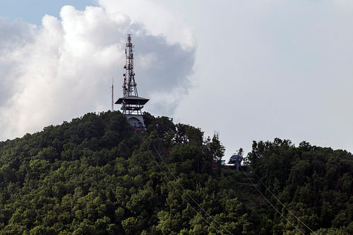 The lookout tower of Magas-hegy in Sátoraljaújhely