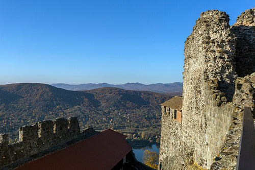 The Citadel castle of Visegrád