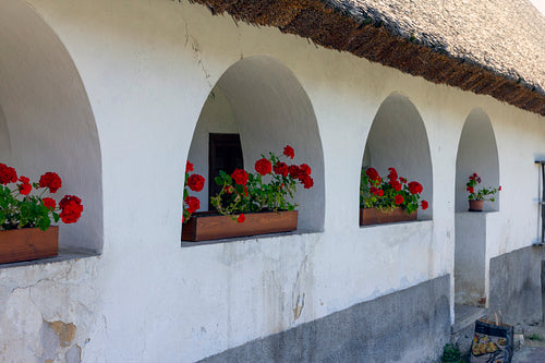 Traditional Hungarian house in Nagyvázsony