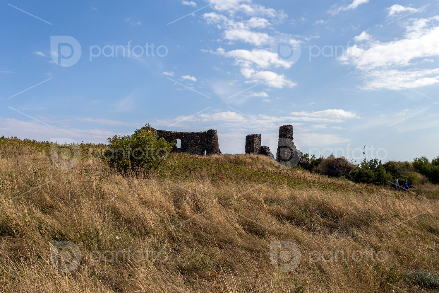 Ruins of the castle of Csobánc