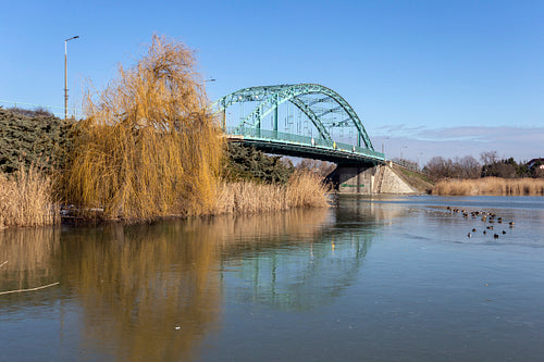 The Árpád bridge in Ráckeve