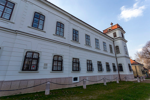 Esterhazy palace in Tata, Hungary