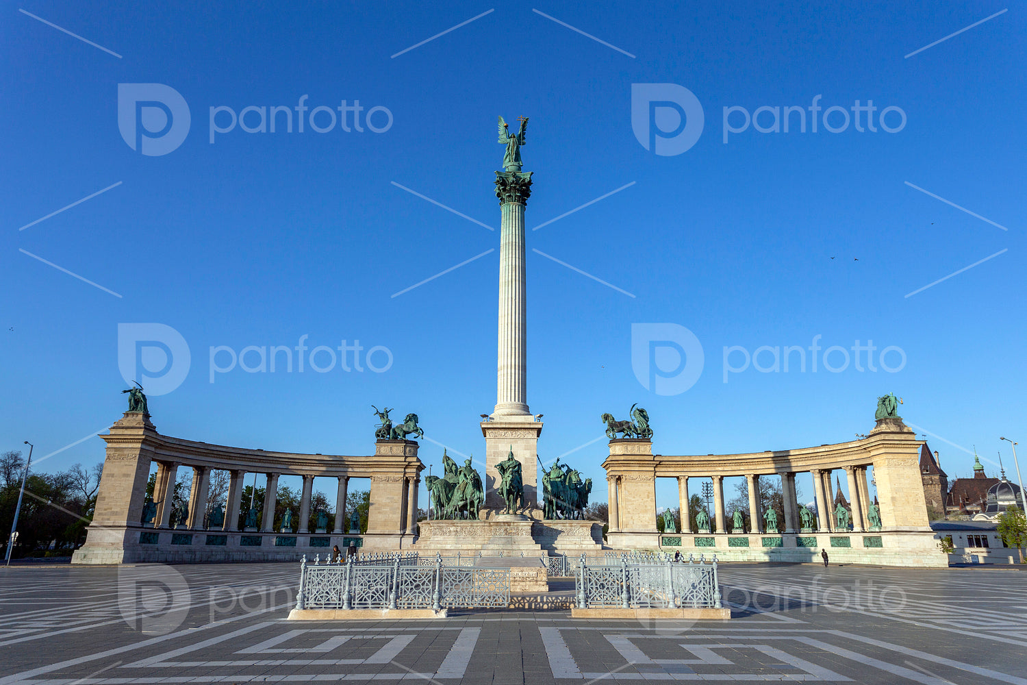 Heroes' Square in Budapest