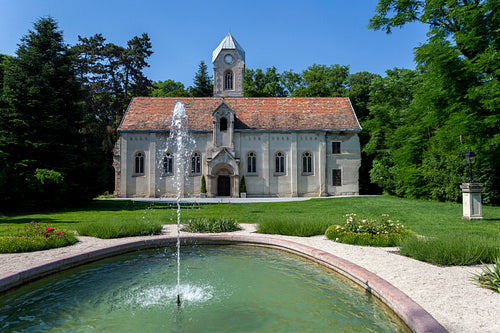 Chapel in the Arboretum of Alcsút