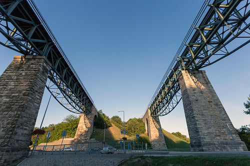Railway viaduct in Biatorbágy, Hungary