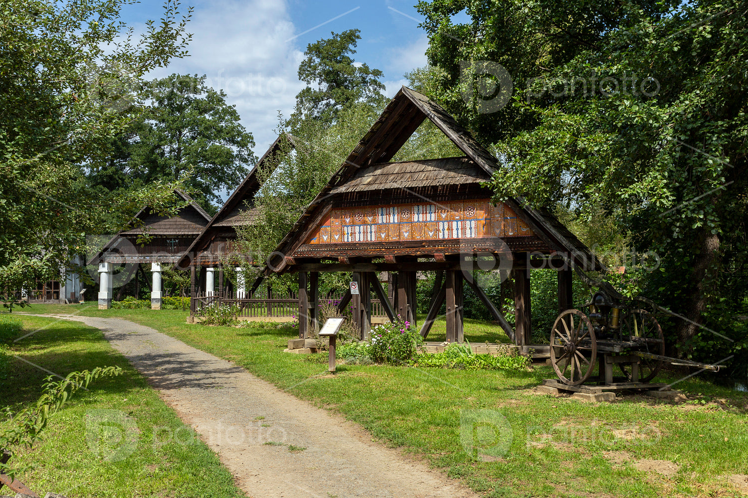 Open air museum in Zalaegerszeg