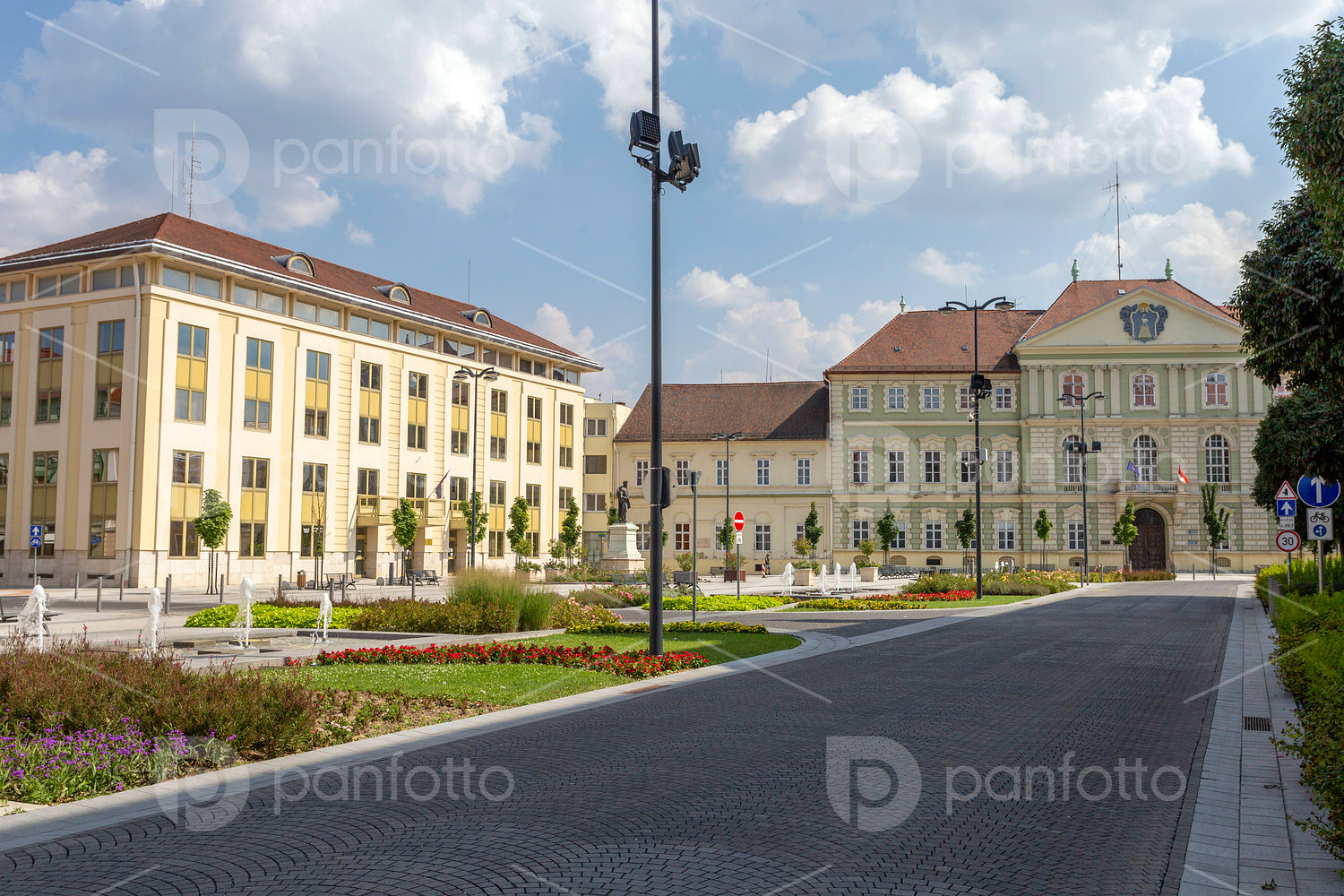 County Hall in Szombathely, Hungary