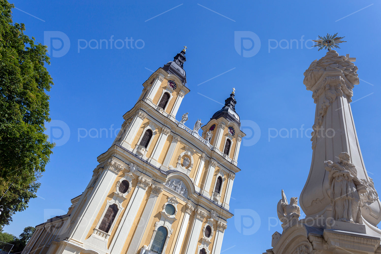 St. Mary Cathedral in Kalocsa, Hungary