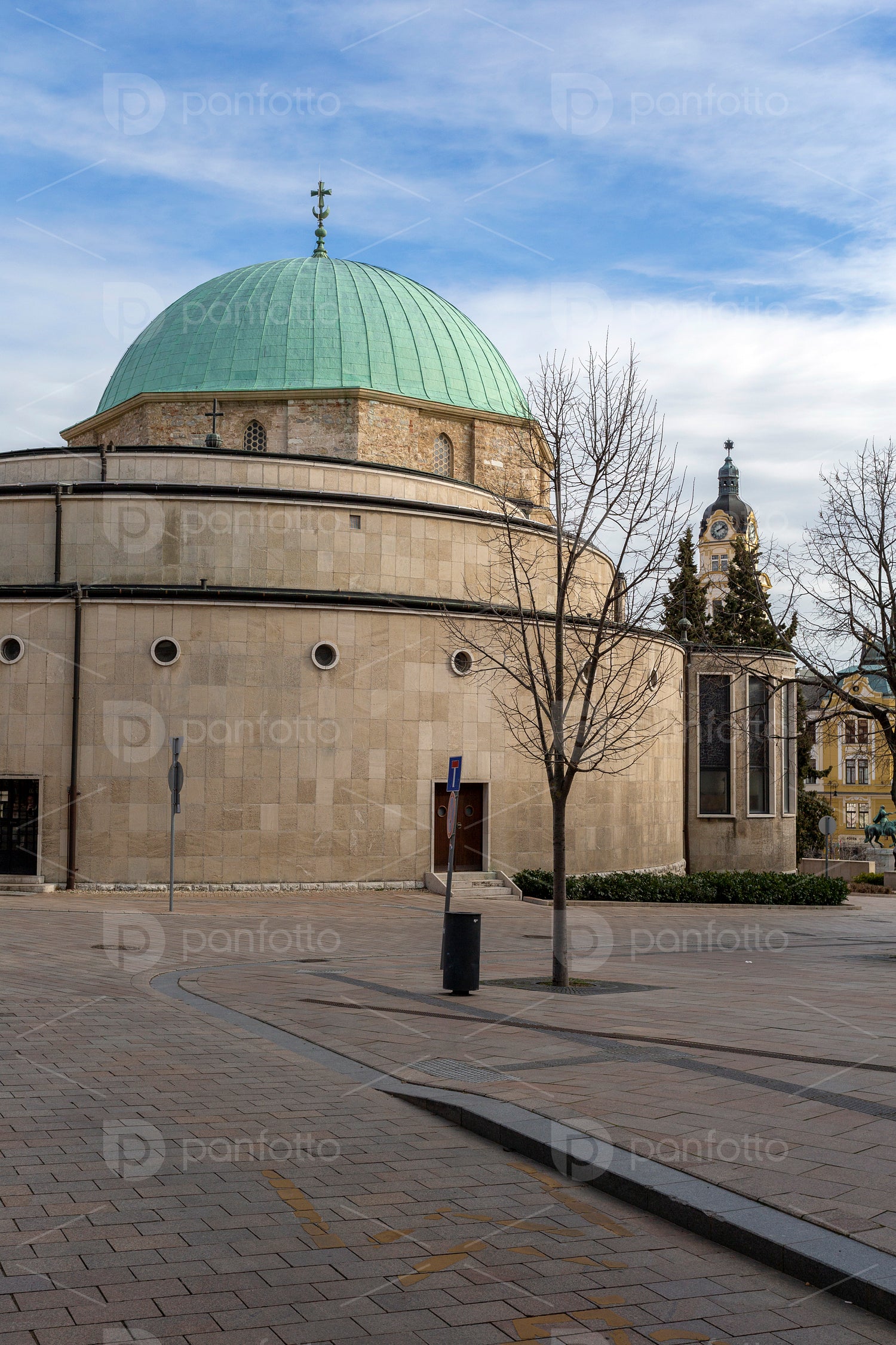 The mosque of pasha Qasim the Victorious in Pecs